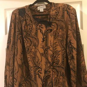 Vintage Black & Gold Shirt